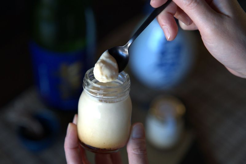 どぶろくプリン