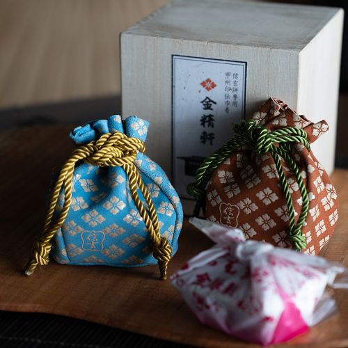 信玄餅専用甲州印伝巾着への想い